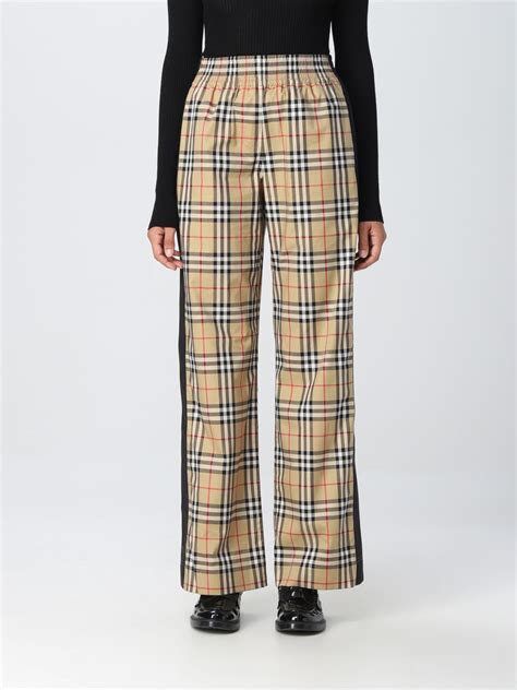 burberry women's pants.